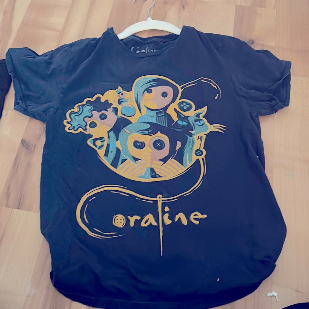 Coraline tee shirt good quality